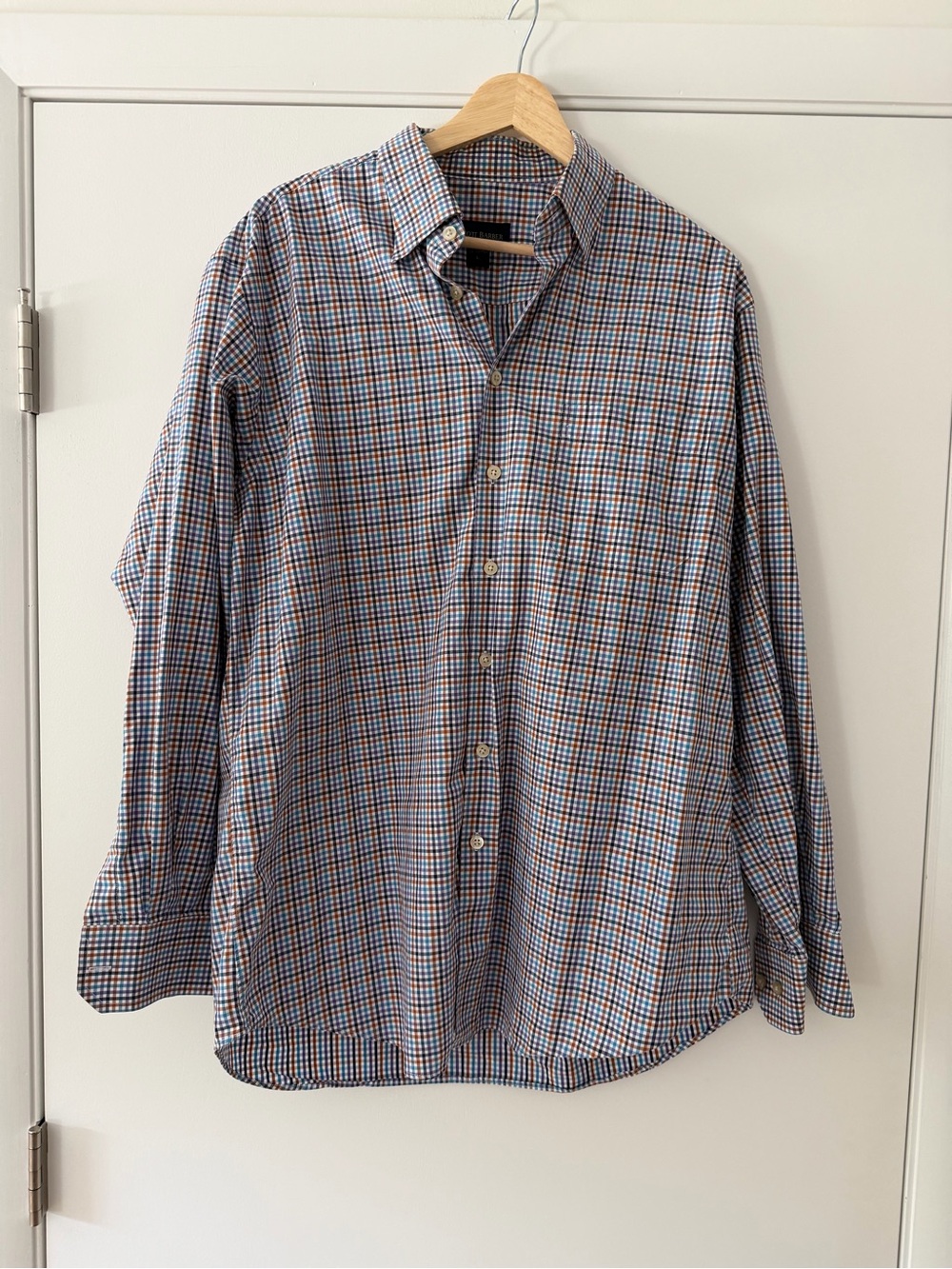 Scott Barber • Plaid Button Down Shirt